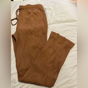 Cute brown comfy pants